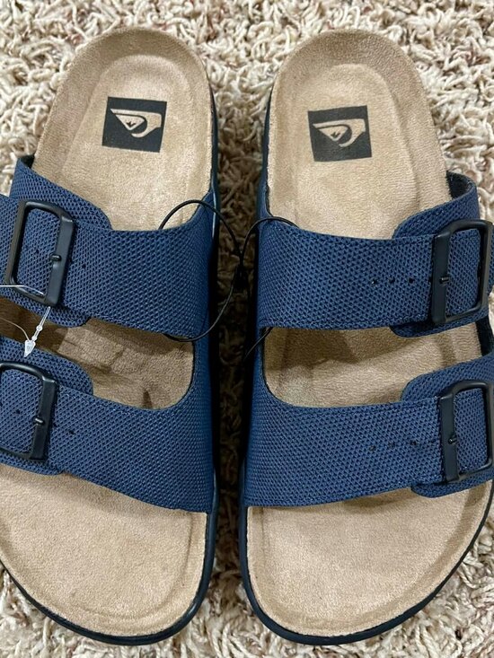 Quiksilver Embark Deck Slide Sandals Shoes Navy, Men’s Size 7 (New) main image 7